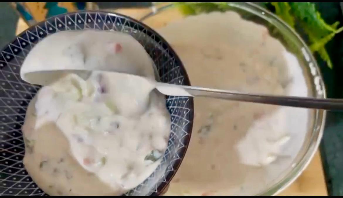 Refreshing Greek yogurt salad perfect for a summer meal