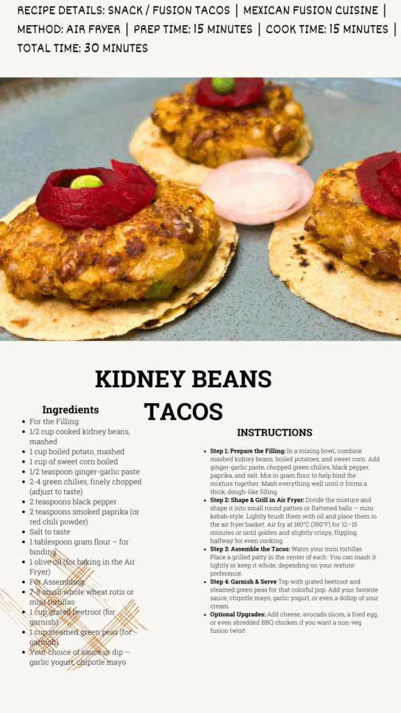 kidney beans tacos