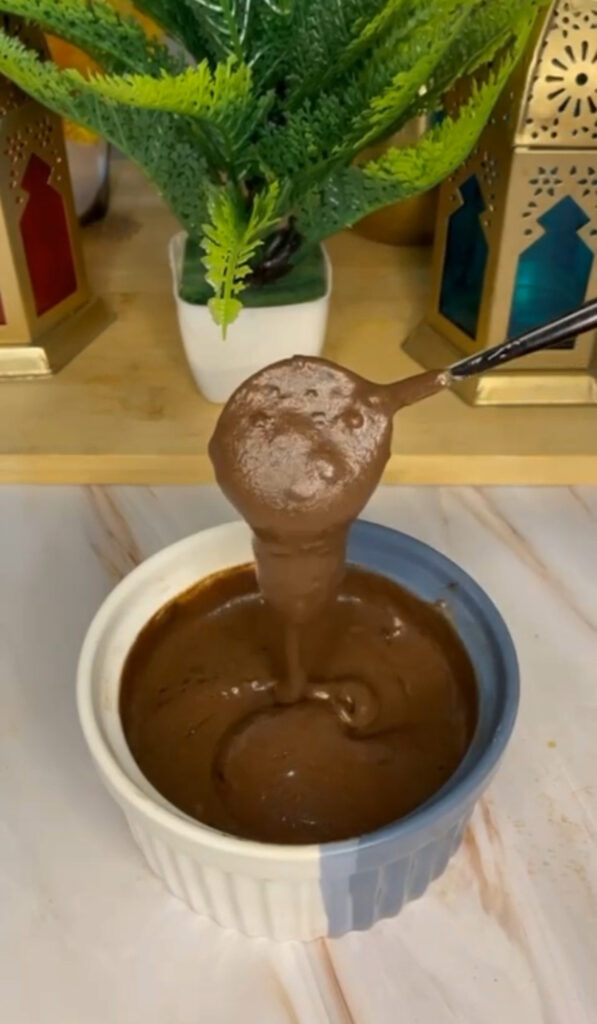 Quick lava cake recipe baked in a ramekin