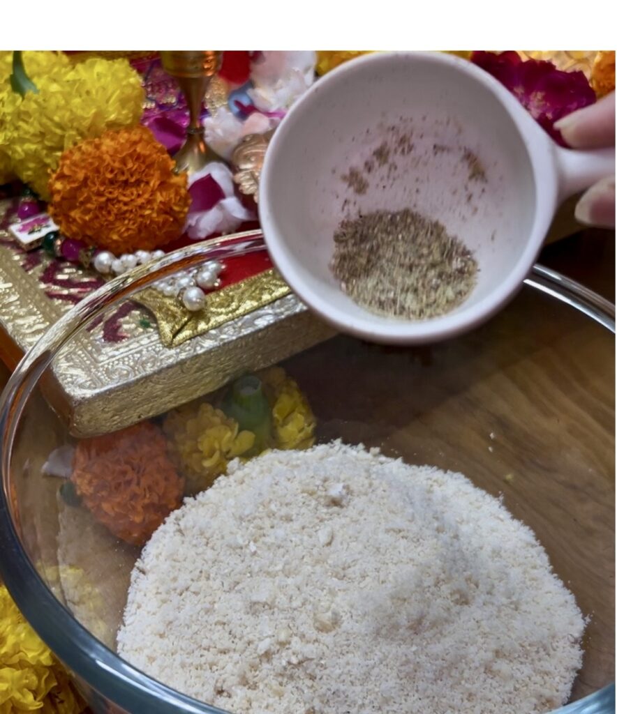 Ganpati Bappa with Ukadiche Modak offering during festival