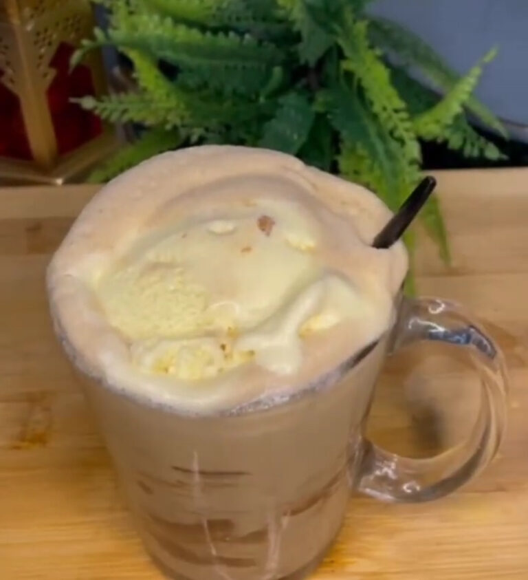 Butterscotch  Ice Cream Milk – A Café-Style Treat at Home