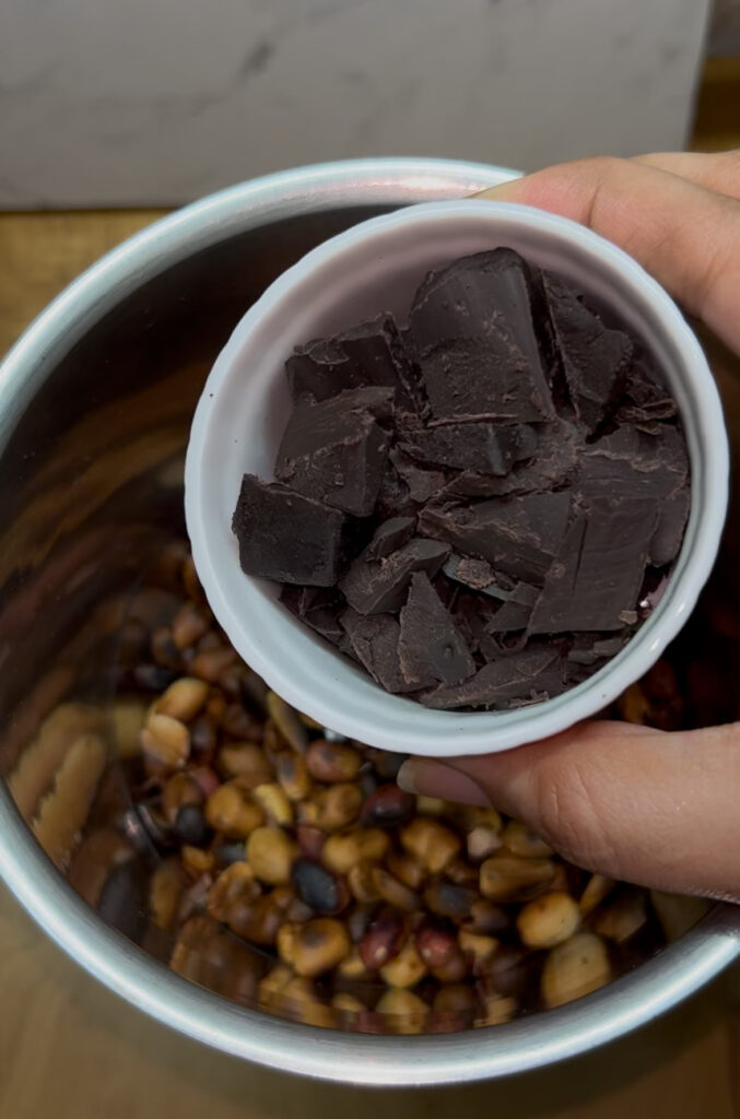 Rich chocolate peanut butter brownies with a drizzle on top