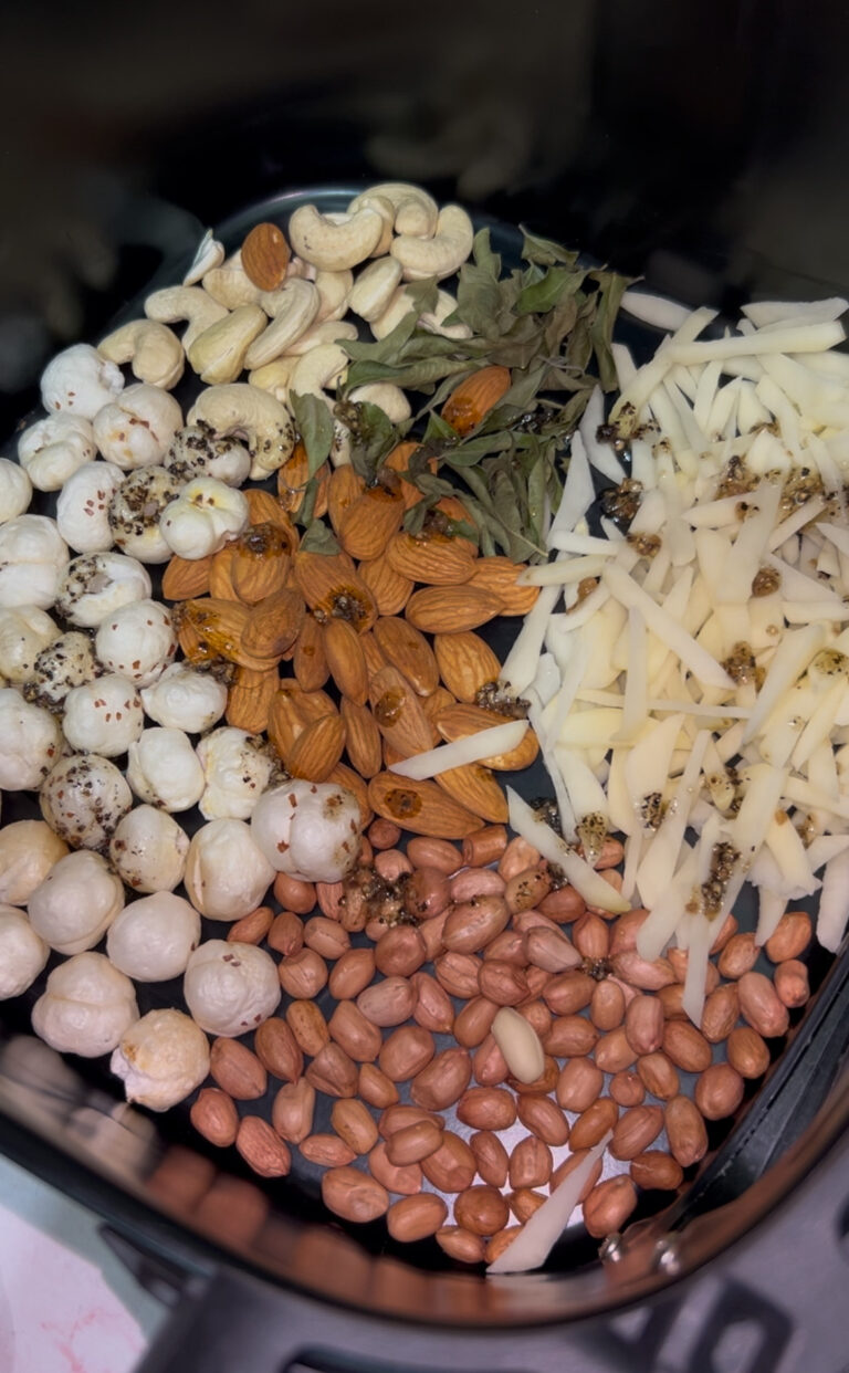 Homemade Trail Mix: Perfect for Intermittent Fasting (Air Fryer Recipe with Nuts, Seeds & Spices)
